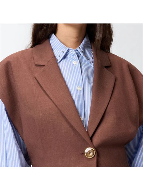 FLOELLA PINKO | 106509.A2W6L78 MARRONE TER X PIAN